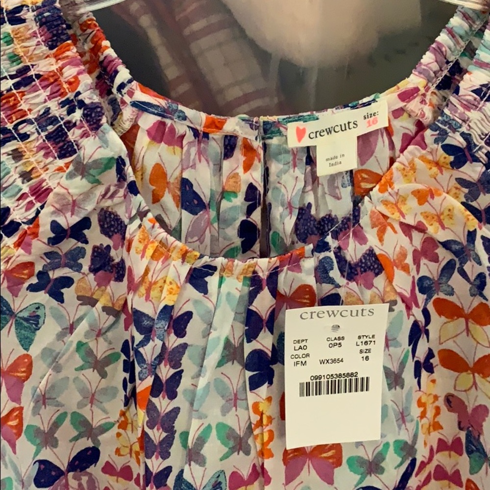 Crewcuts girls shirt NWT